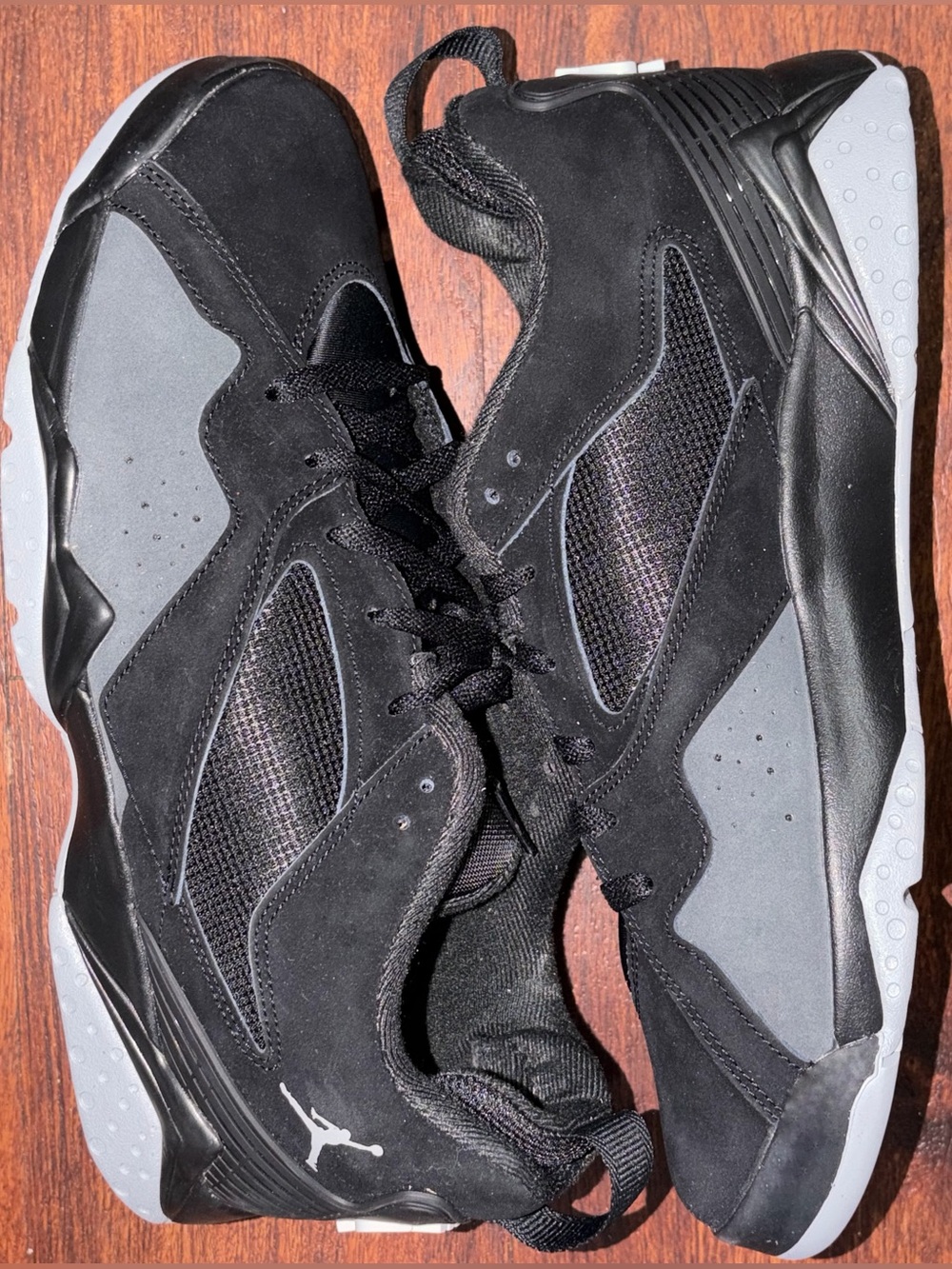 Jordan size 13 Mens Black and Gray Athletic shoes